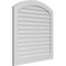 Ekena Millwork Arch Top Surface Mount PVC Gable Vent: Functional, w/ 3-1/2"W x 1"P Standard Frame, 42"W x 42"H GVPAR42X4201SF - alternate 5